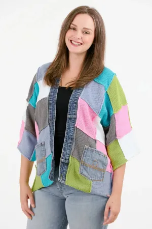 5472 Penny Sweater Cardigan-Bold Mix