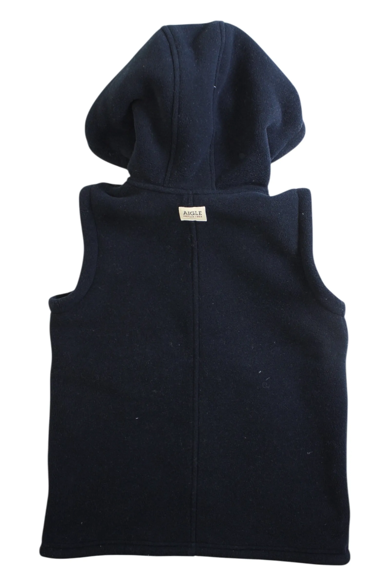 Aigle Fleece Vest With Hood 10Y