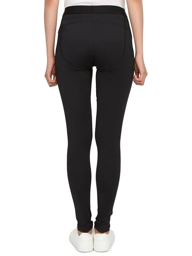 Balenciaga Athletic Leggings Pans Black