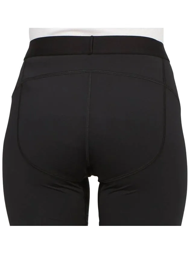 Balenciaga Athletic Leggings Pans Black