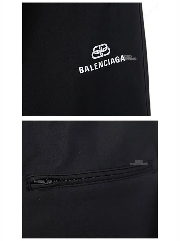 Balenciaga BB Logo Jogger Track Pants Black