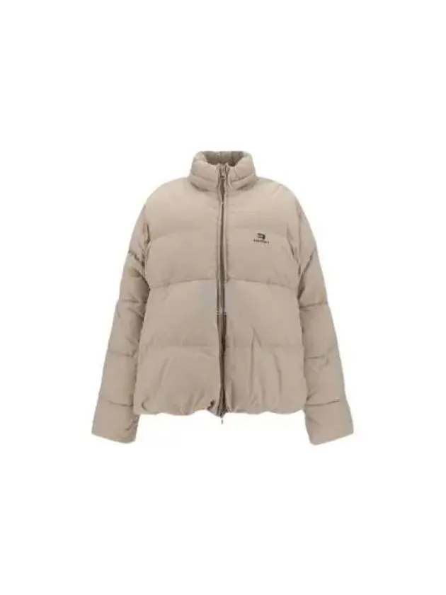 Balenciaga C Shape Nylon Padding Sand
