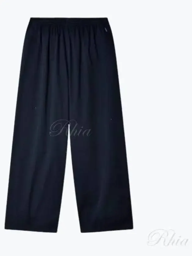 Balenciaga Cotton Straight Pants Blue
