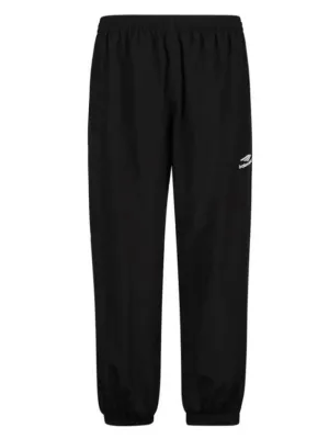 Balenciaga Logo Print Training Jogger Track Pants Black