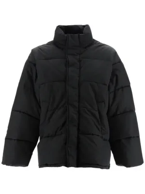 Balenciaga Logo Puffer Padding Black
