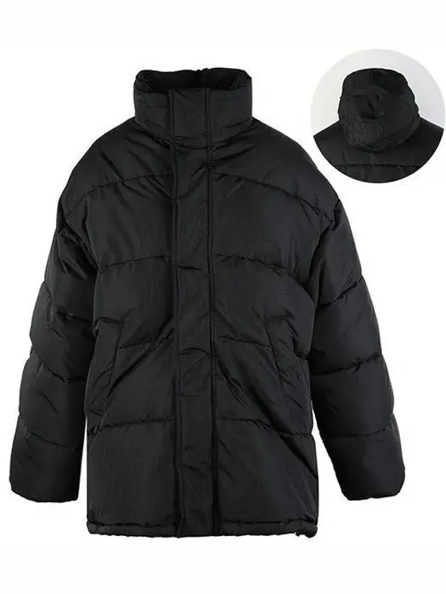 Balenciaga Logo Puffer Padding Black