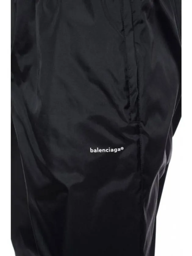 Balenciaga Logo Training Track Pants Black