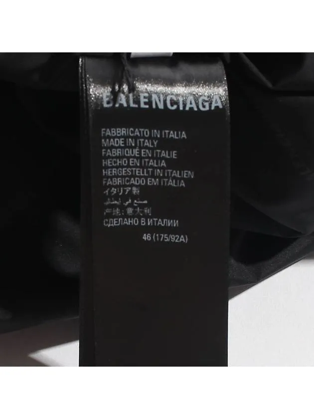 Balenciaga Men's Boxy Puffer Padding Black