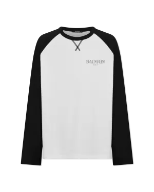 Balmain Kiss Printed Long-Sleeve T-Shirt