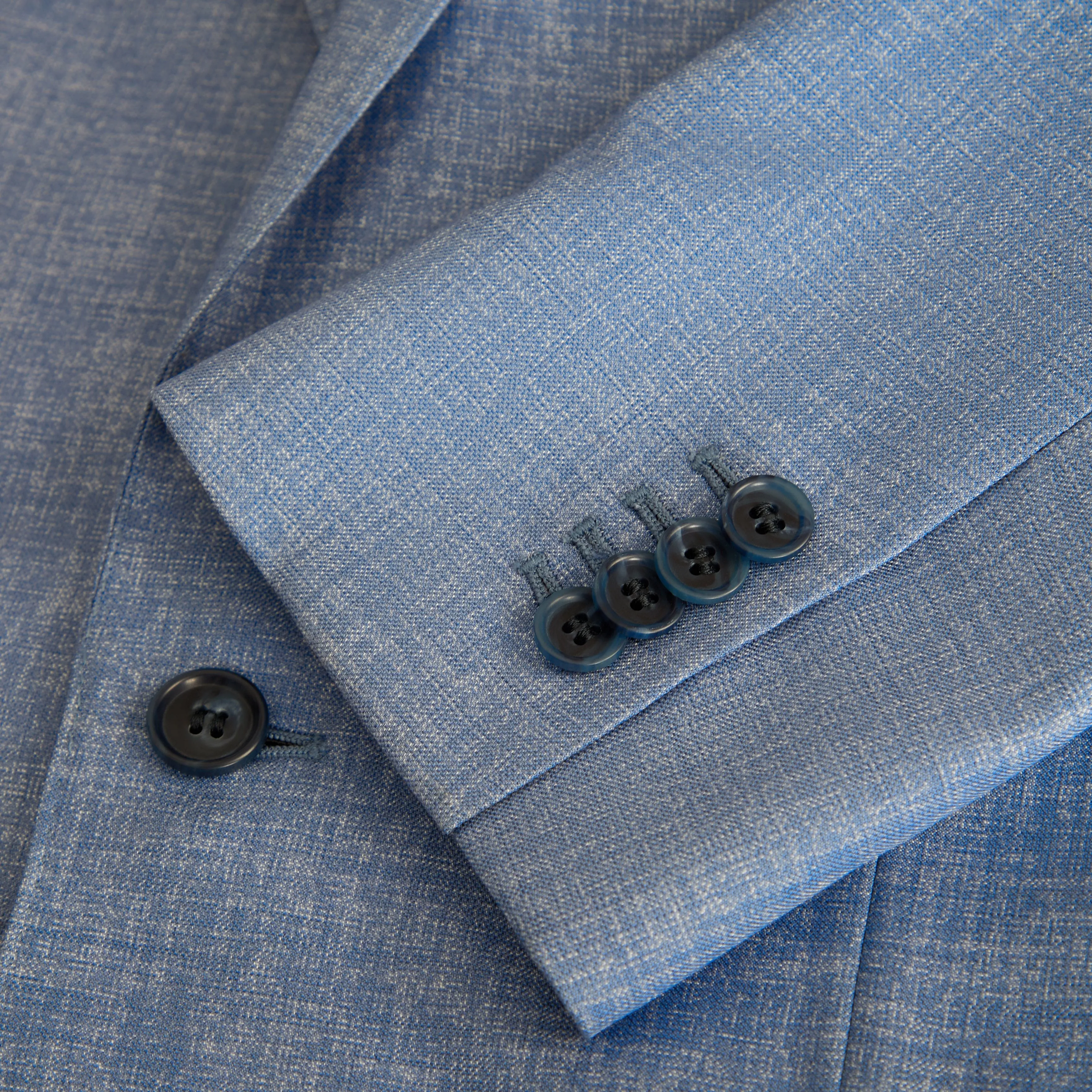 DAVID AUGUST SUIT IN LIGHT COBALT BLUE