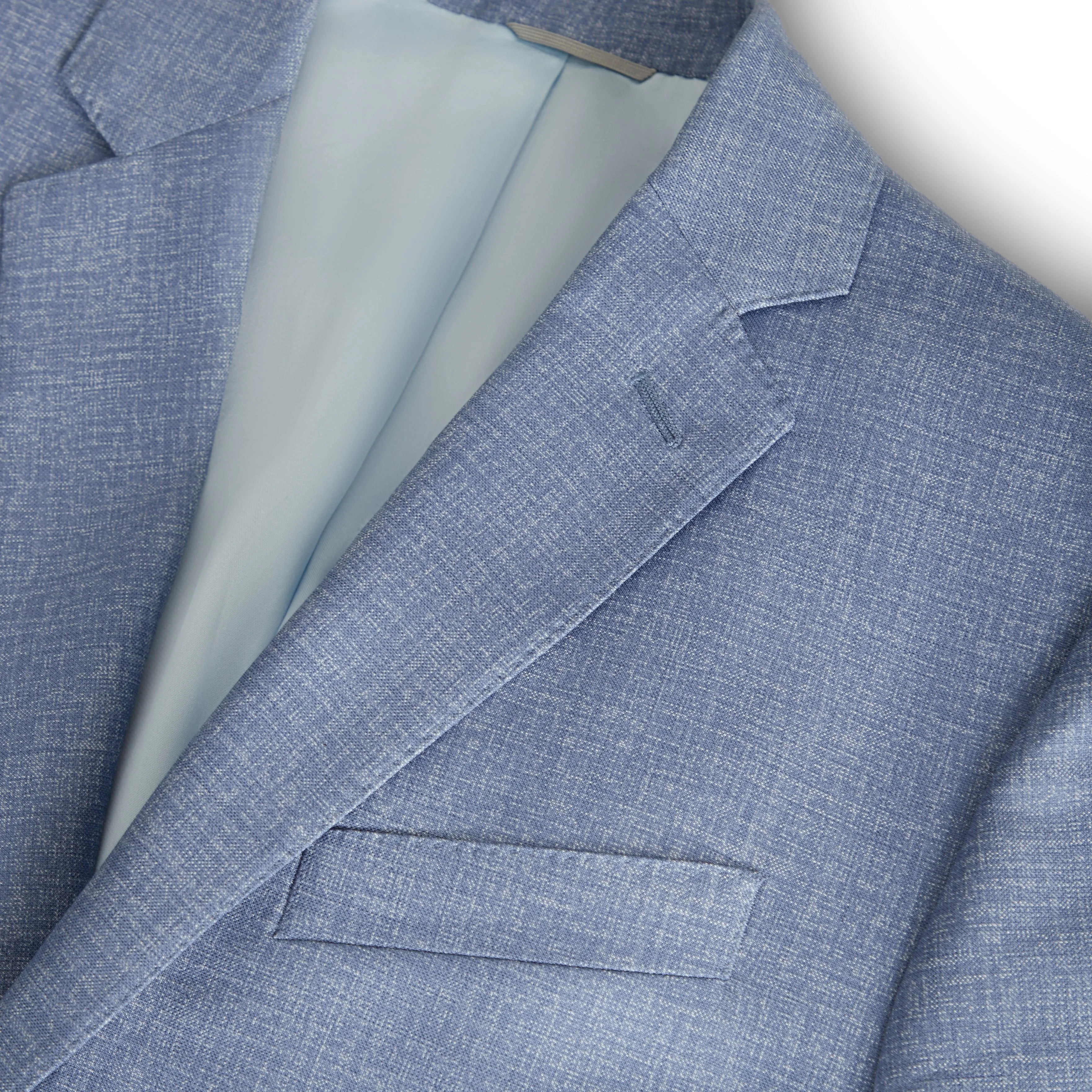 DAVID AUGUST SUIT IN LIGHT COBALT BLUE