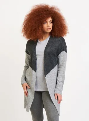 Dex Colour Block Open Cardigan
