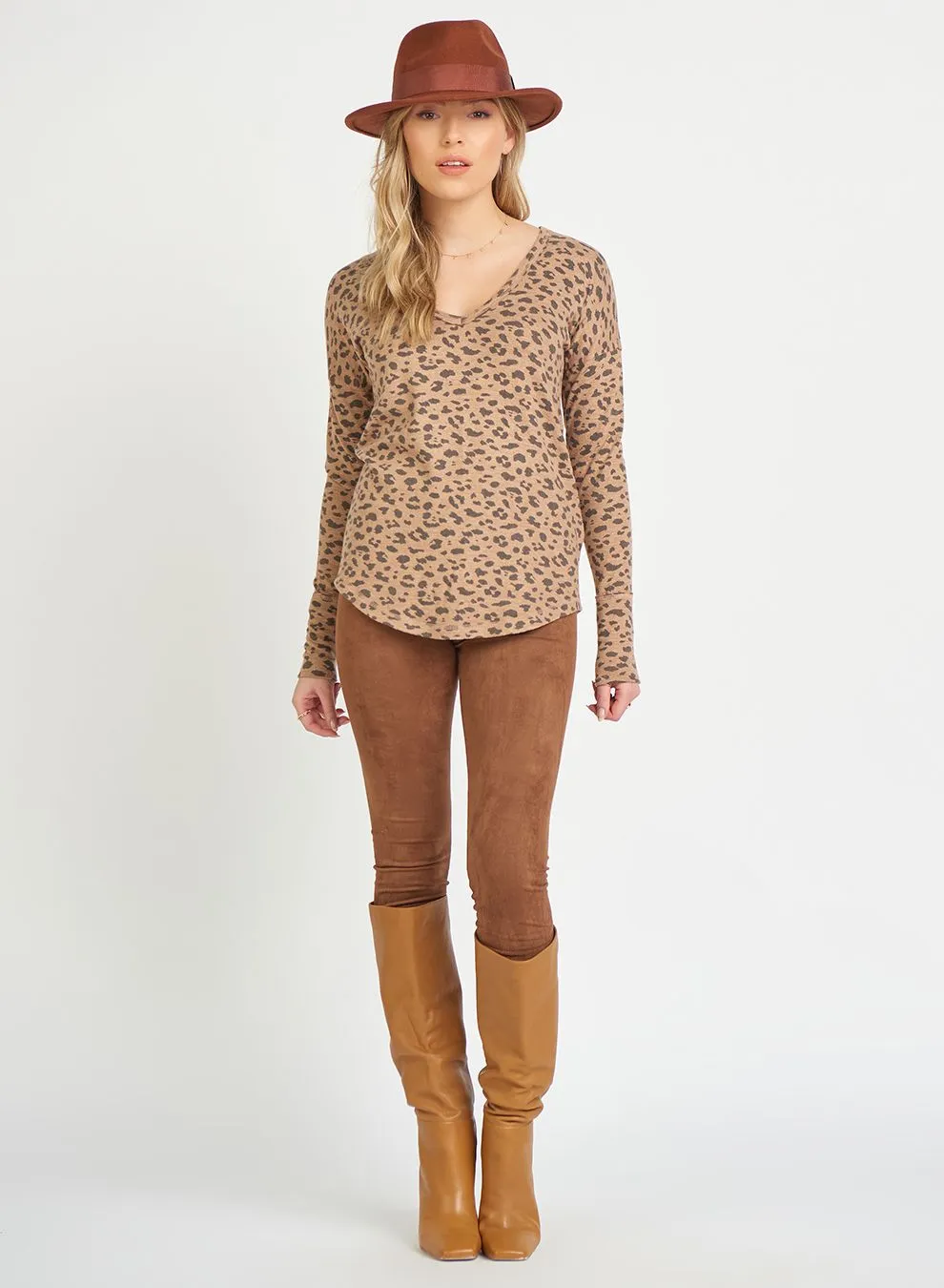 Dex Faux Suede Legging