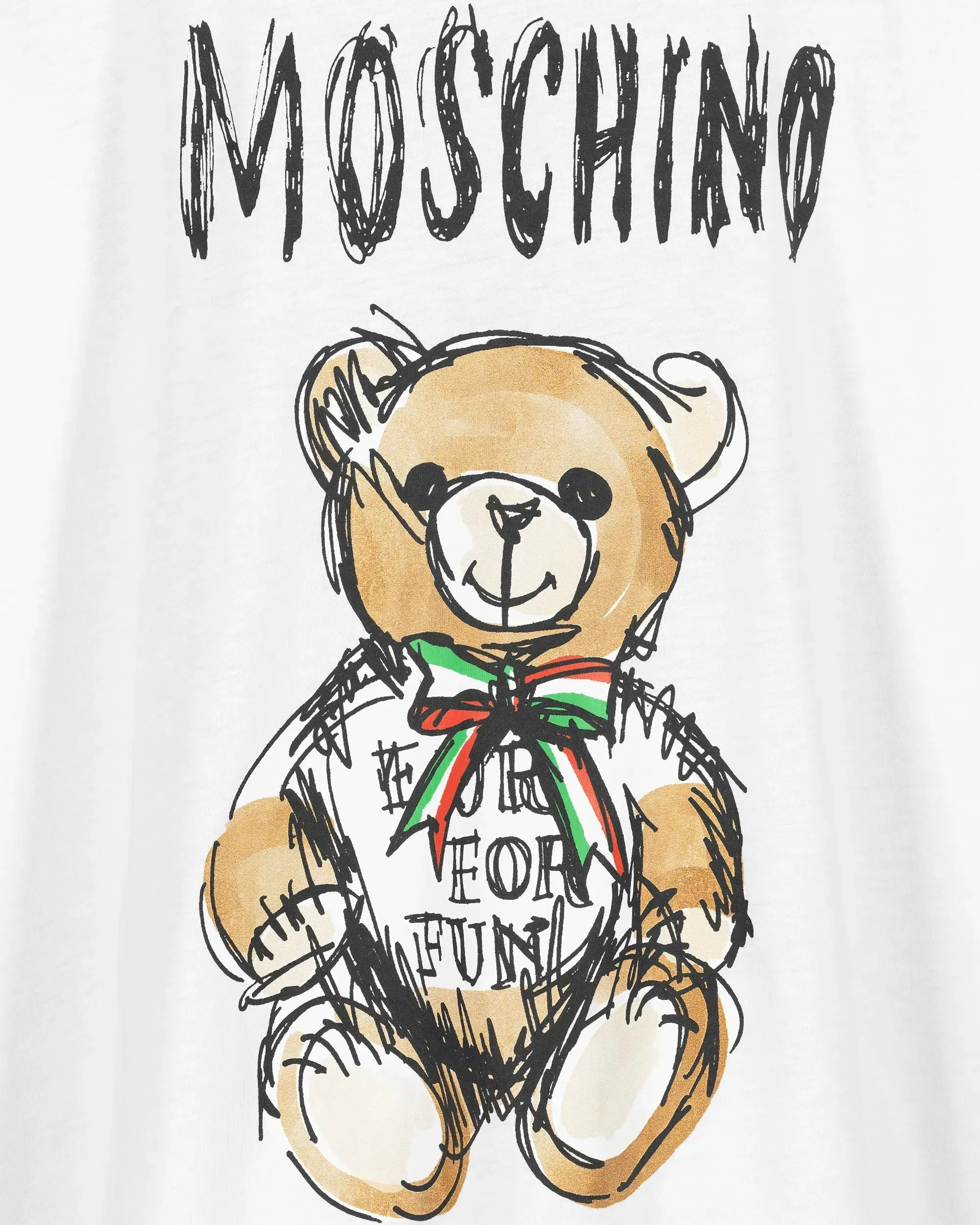 Drawn Teddy Bear Organic T-Shirt