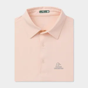Ducks Unlimited Heathered brrr Performance Polo