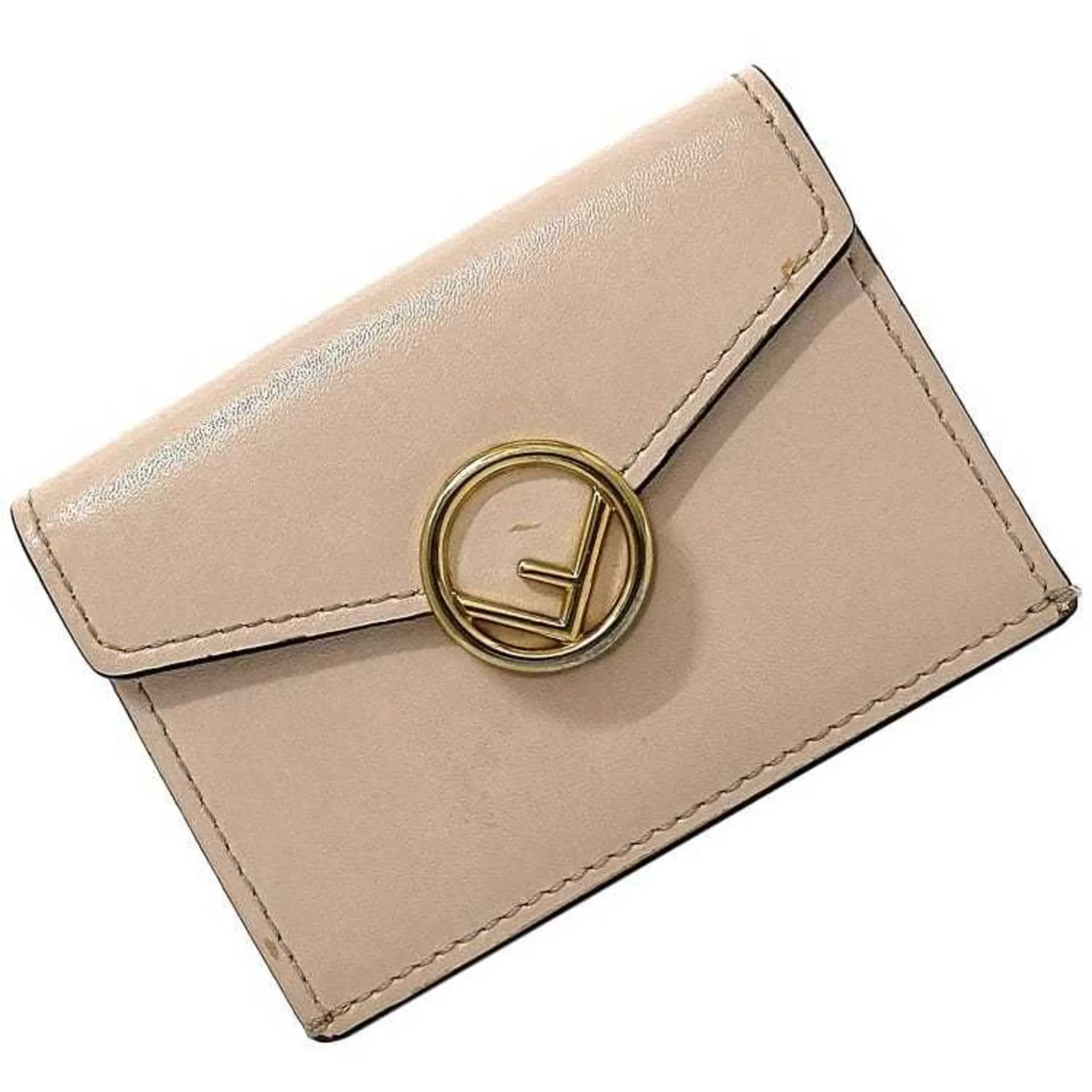 Fendi -- Beige Leather Accessories
