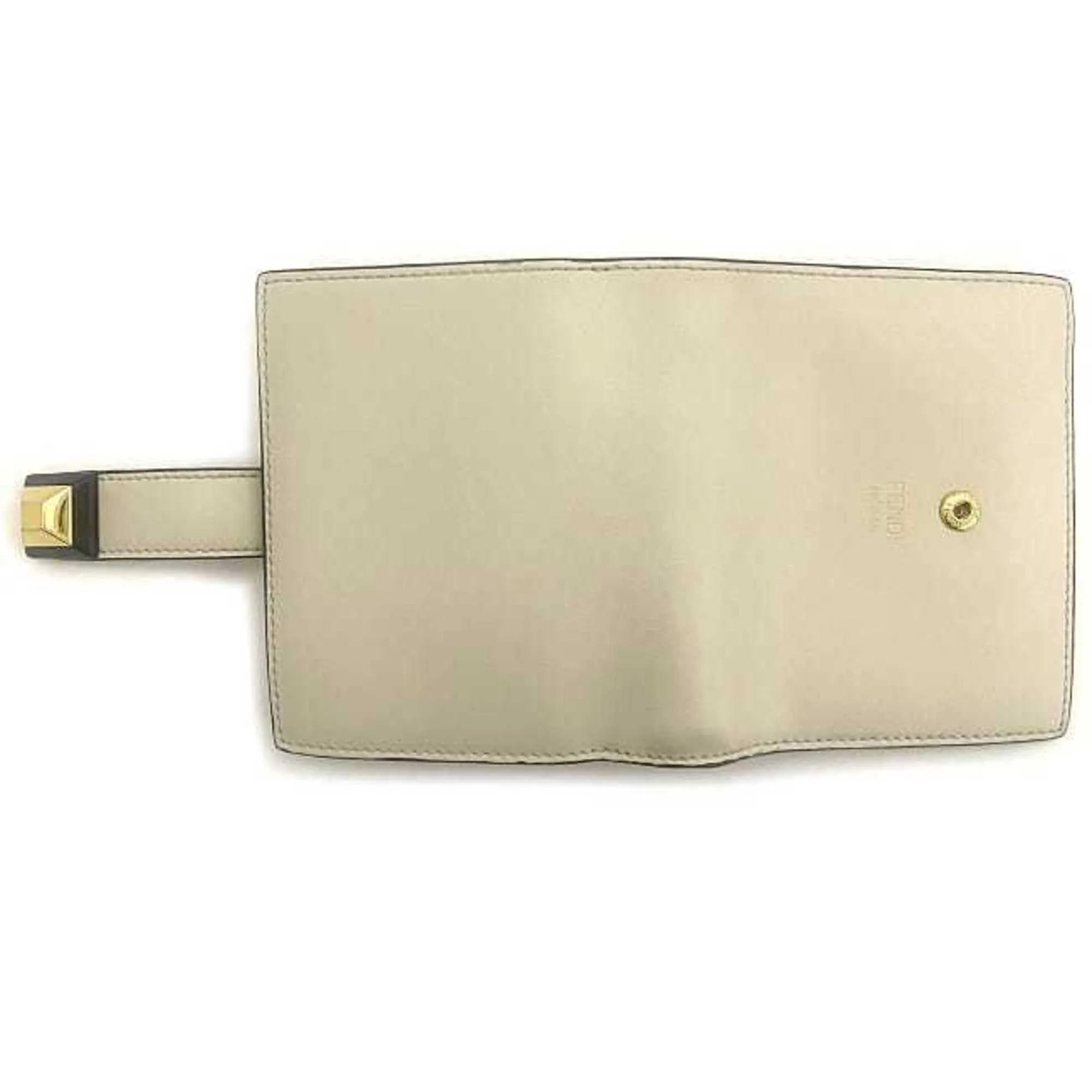 Fendi -- Beige Leather Accessories