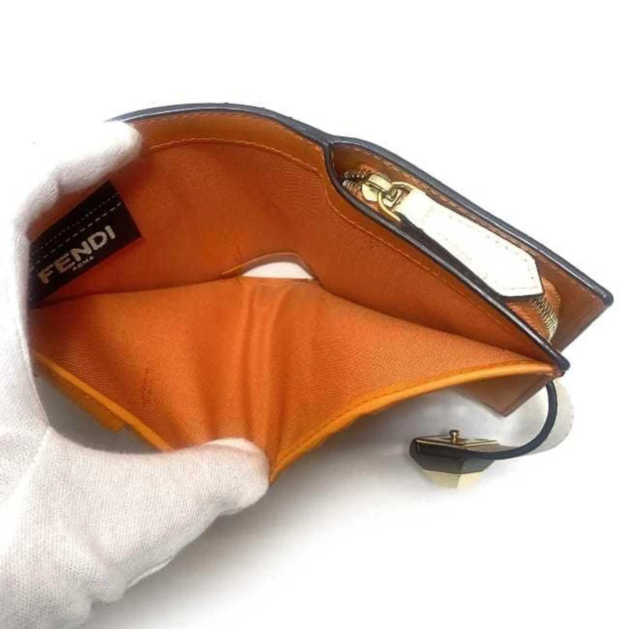 Fendi -- Beige Leather Accessories