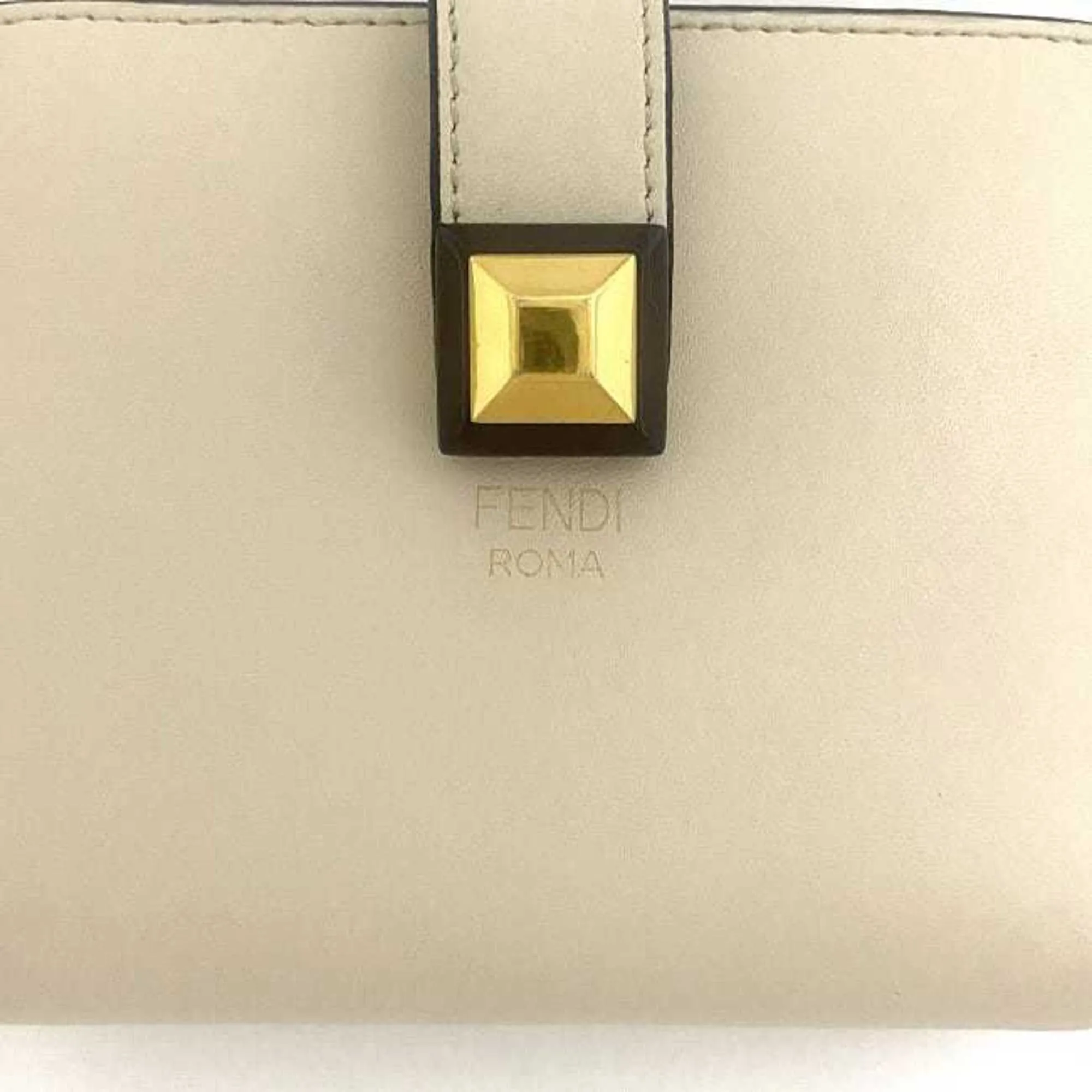 Fendi -- Beige Leather Accessories