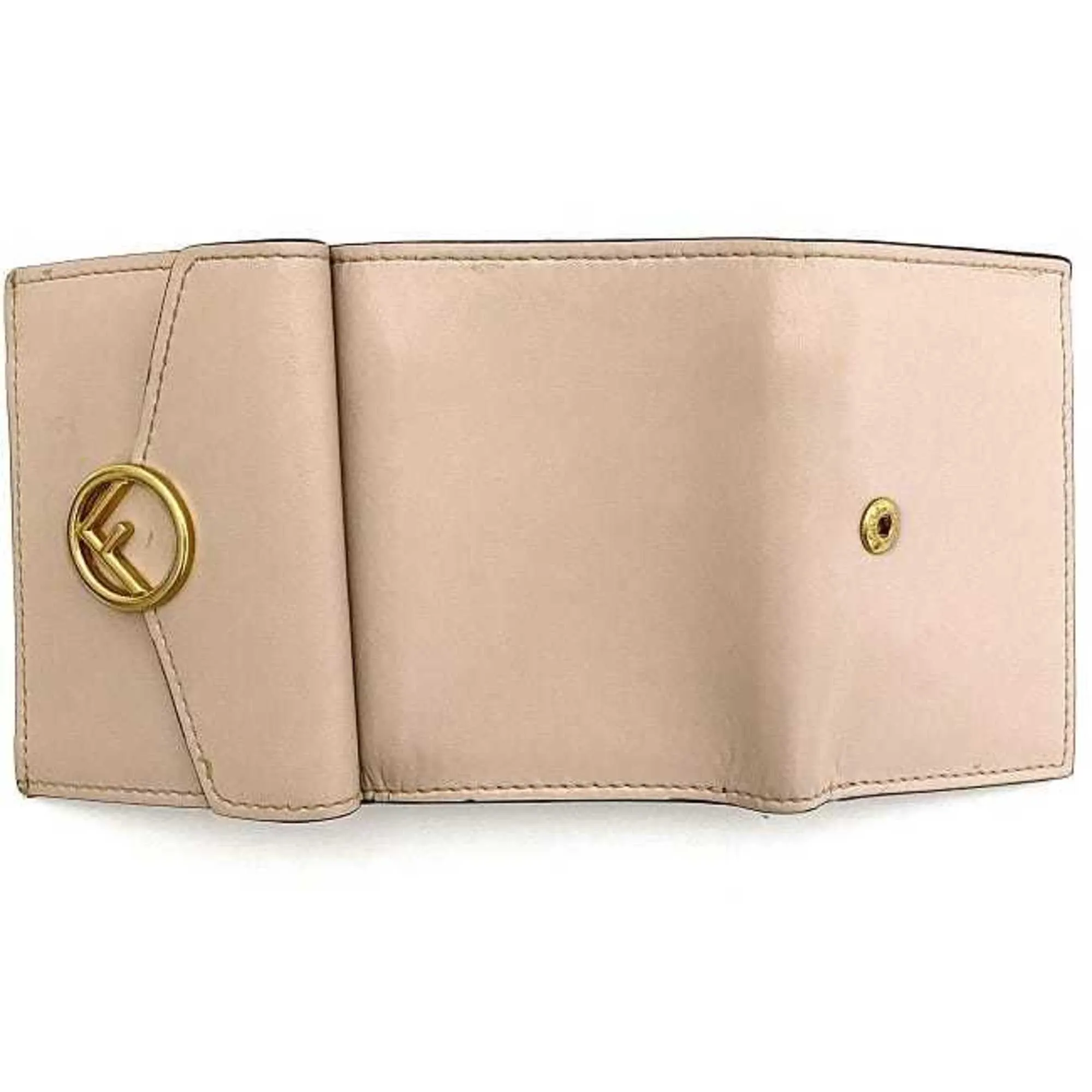 Fendi -- Beige Leather Accessories