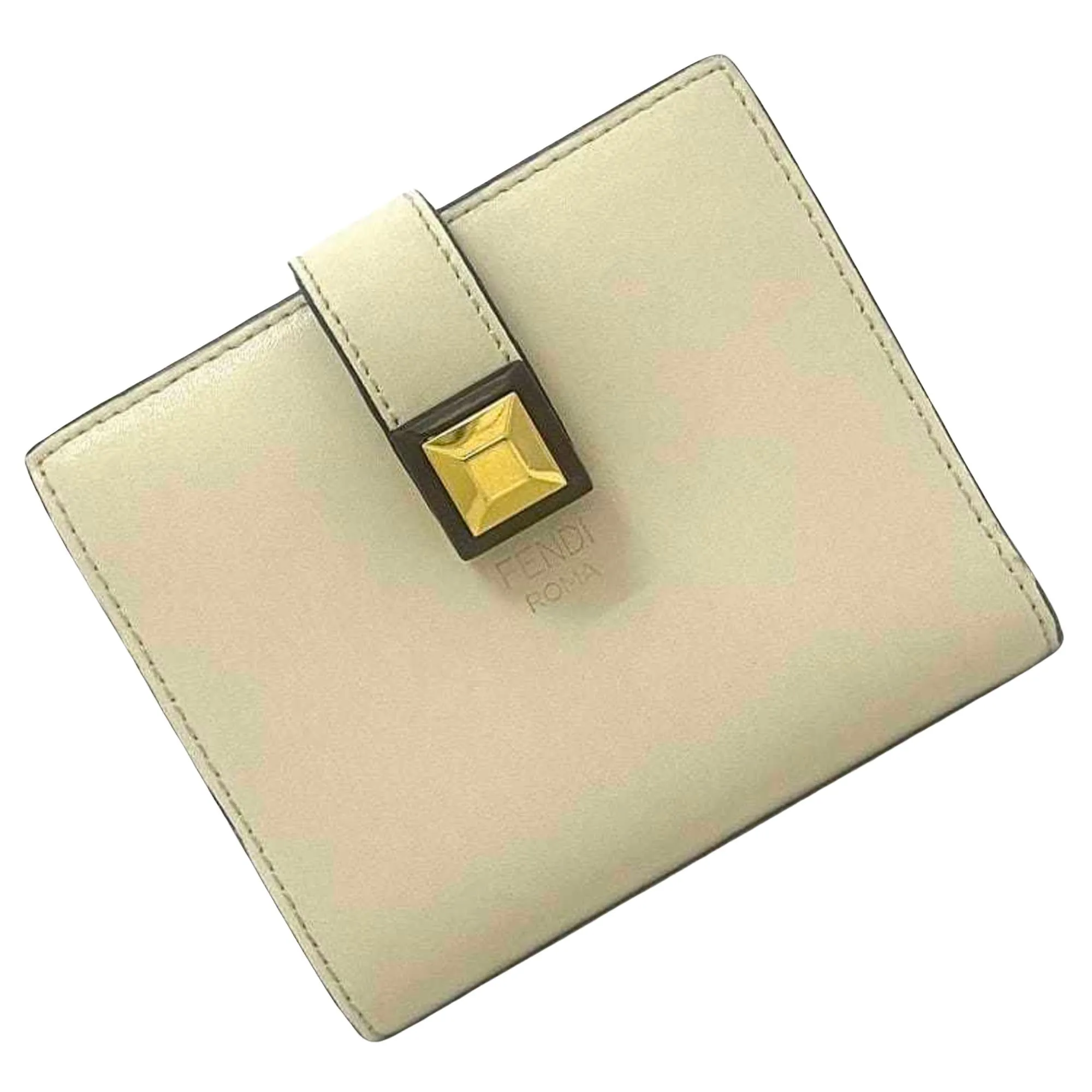Fendi -- Beige Leather Accessories