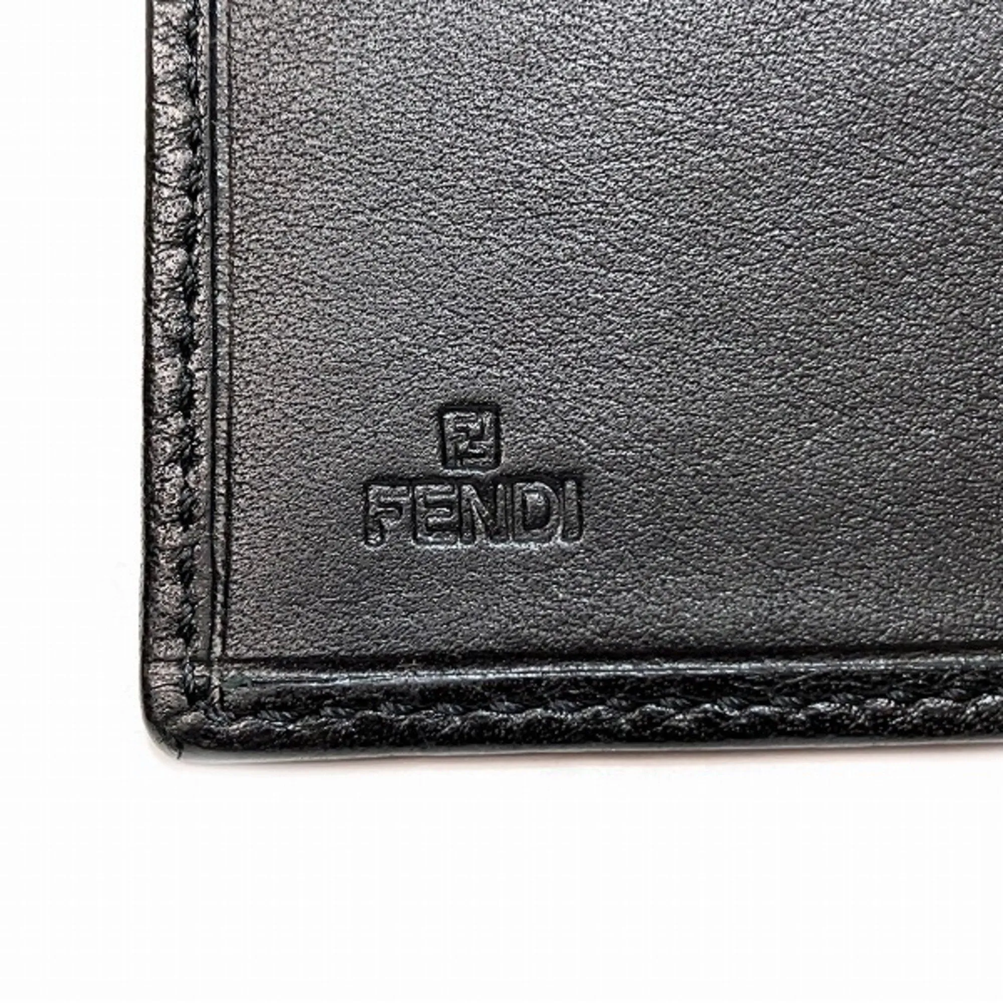 Fendi -- Black Leather Accessories