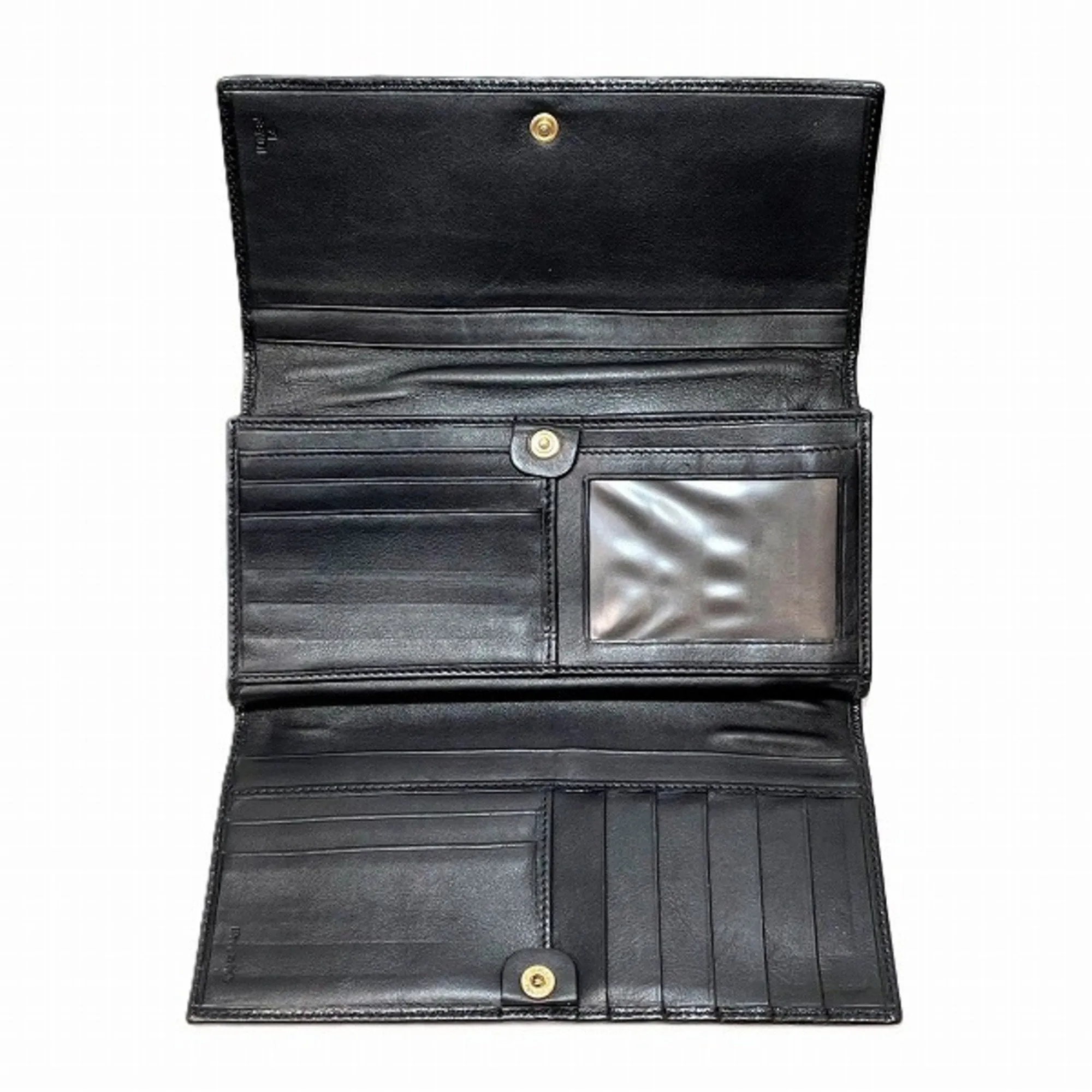 Fendi -- Black Leather Accessories