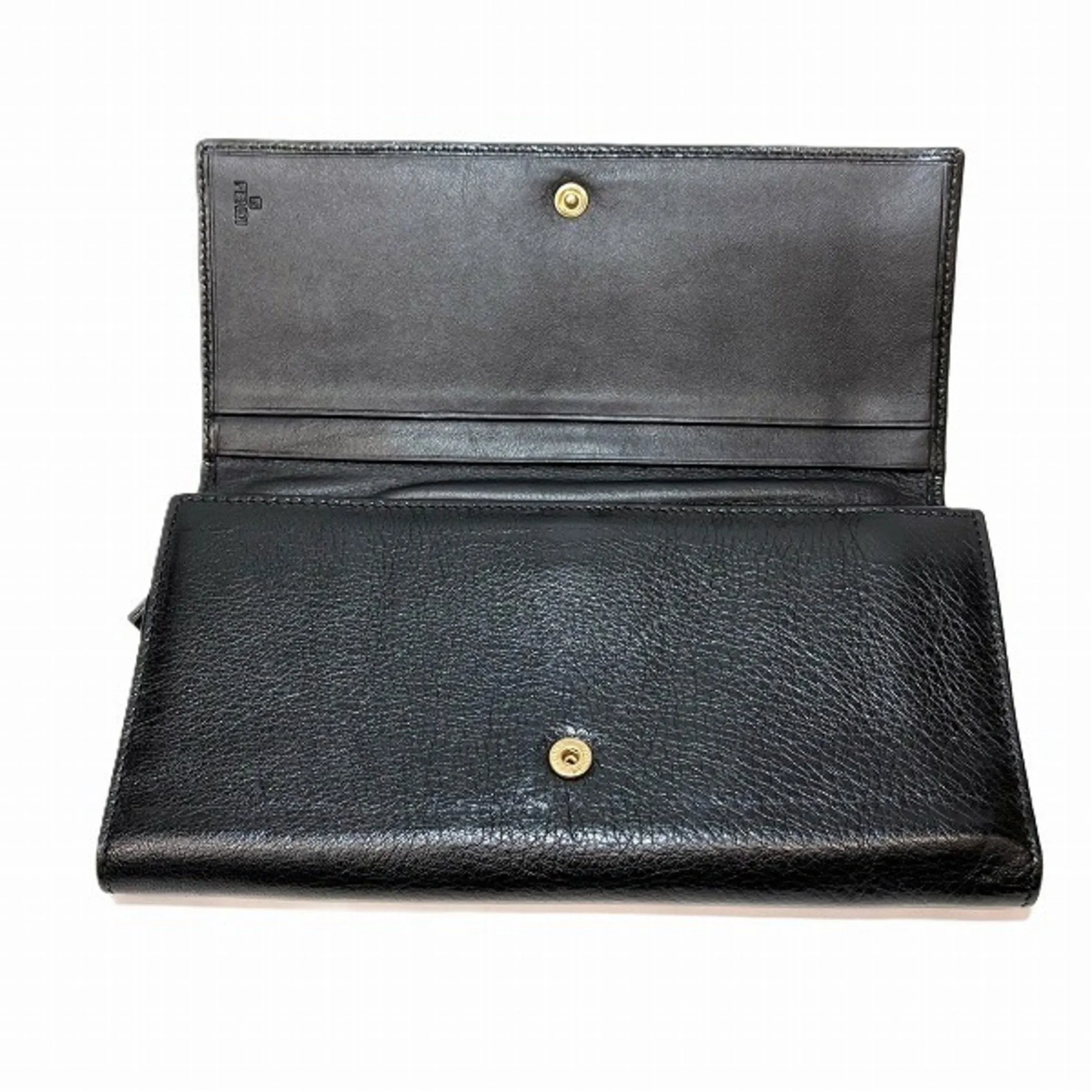 Fendi -- Black Leather Accessories