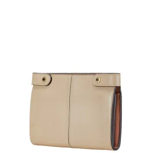 Fendi Peekaboo Beige Leather Accessories