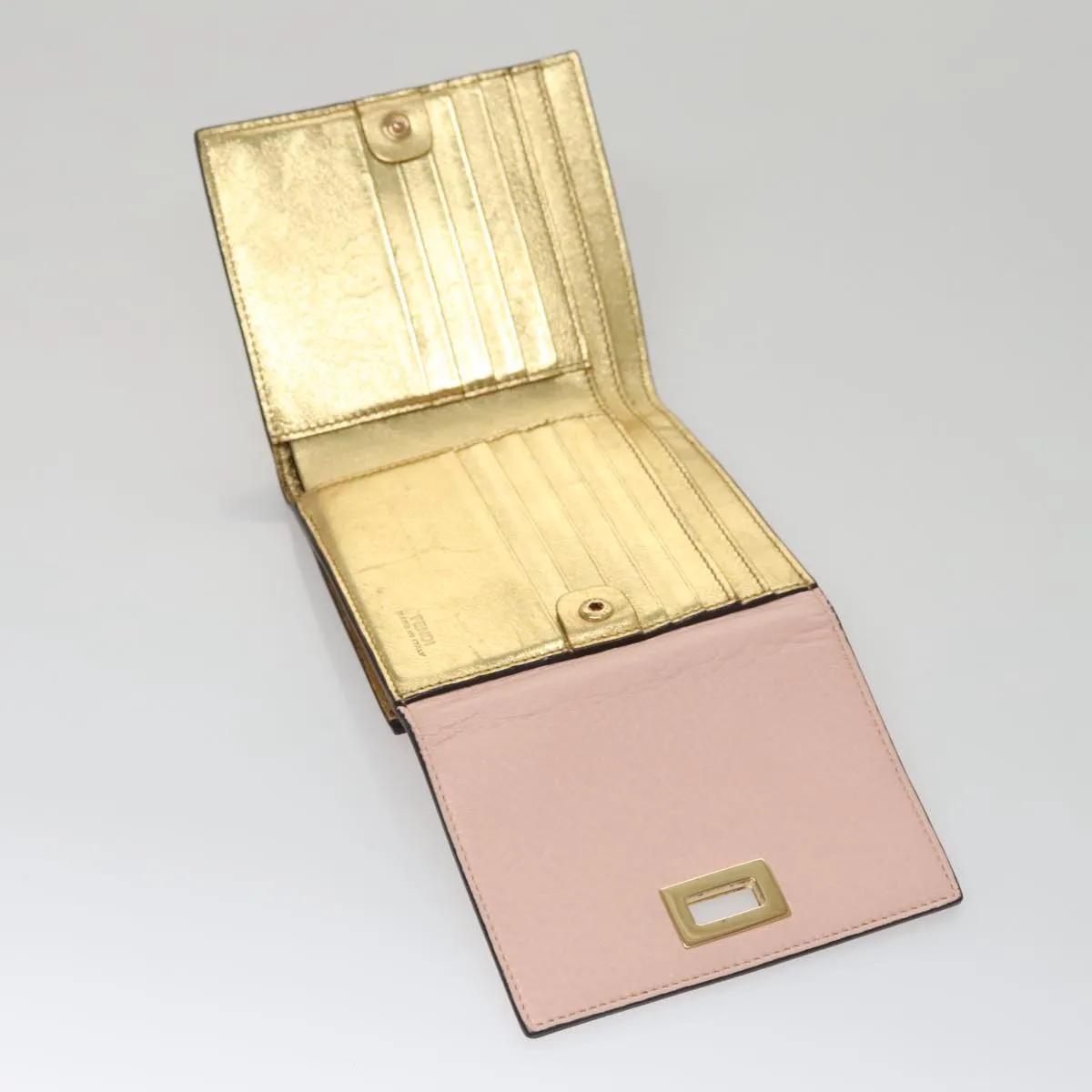 Fendi Peekaboo Pink Leather Accessories