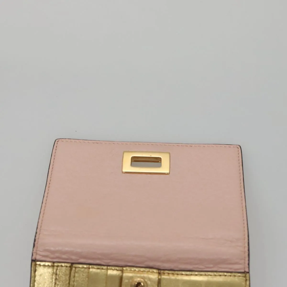 Fendi Peekaboo Pink Leather Accessories