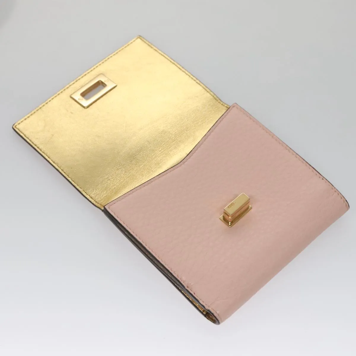 Fendi Peekaboo Pink Leather Accessories