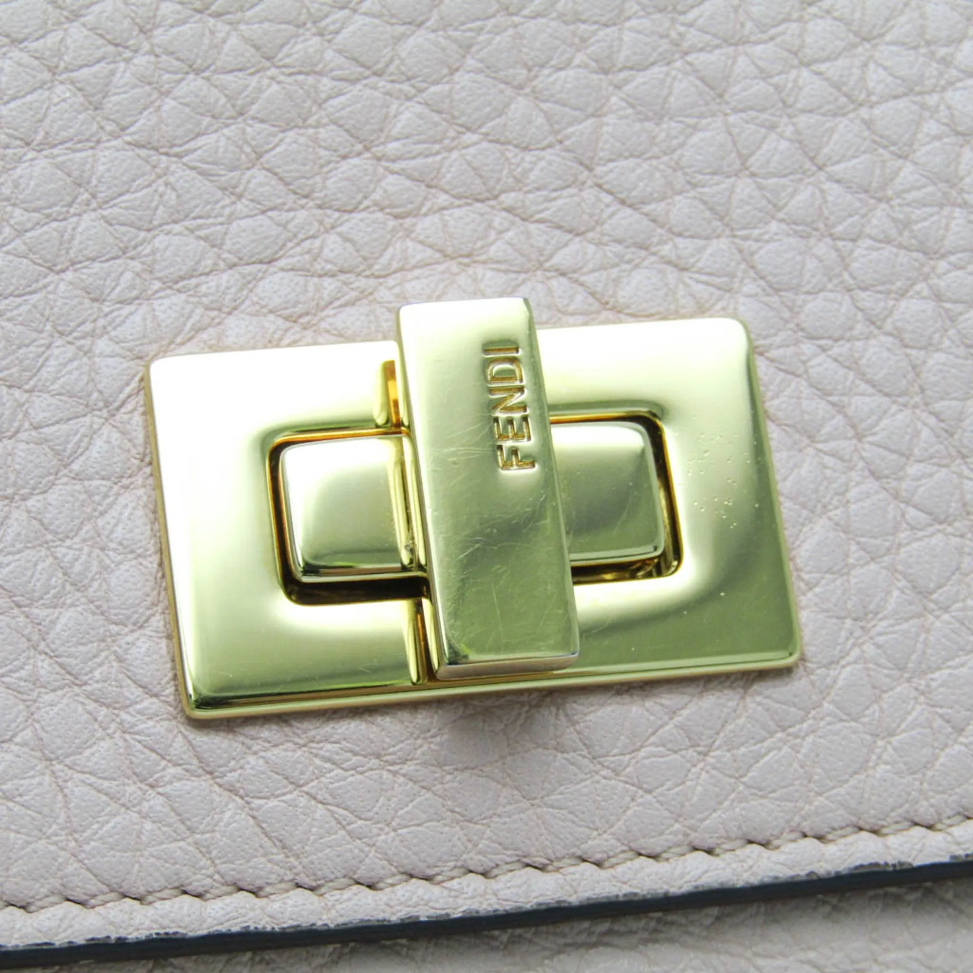 Fendi Peekaboo Pink Leather Accessories