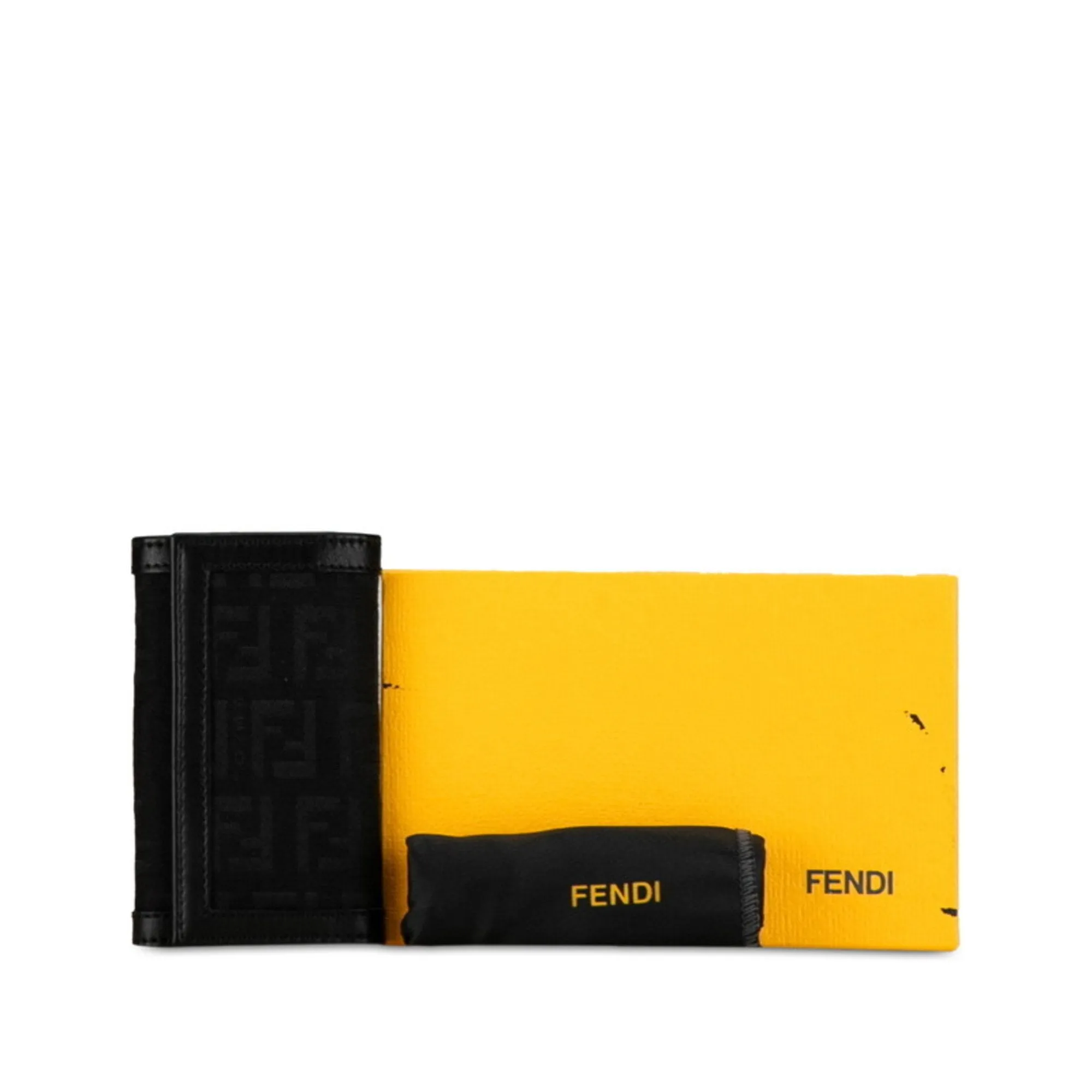 Fendi Zucca Black Canvas Accessories