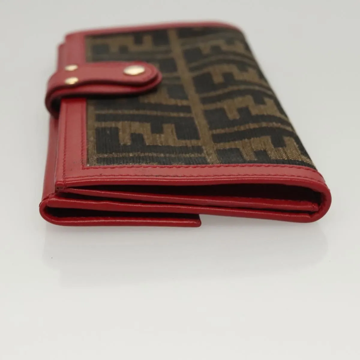 Fendi Zucchino Brown Canvas Accessories