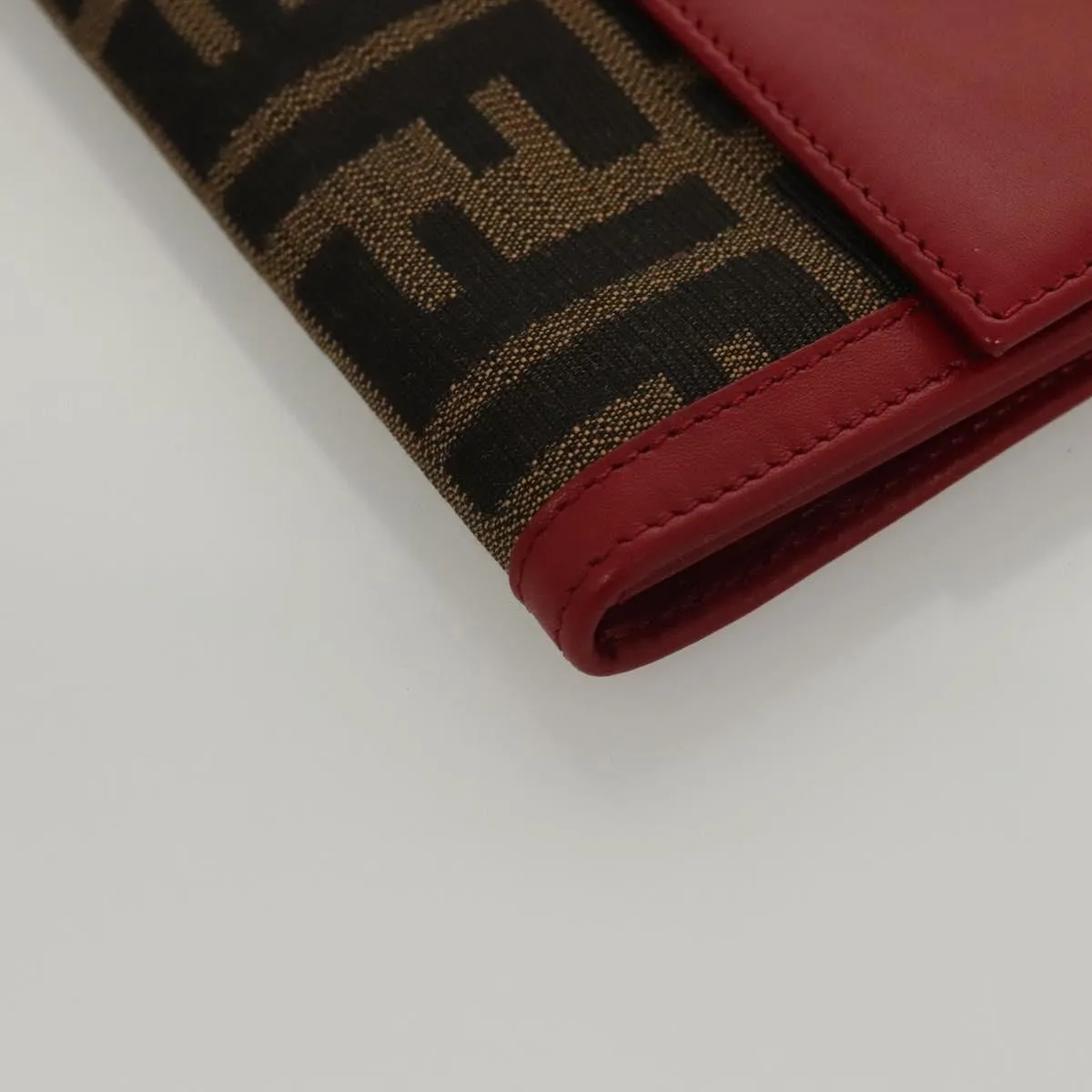 Fendi Zucchino Brown Canvas Accessories