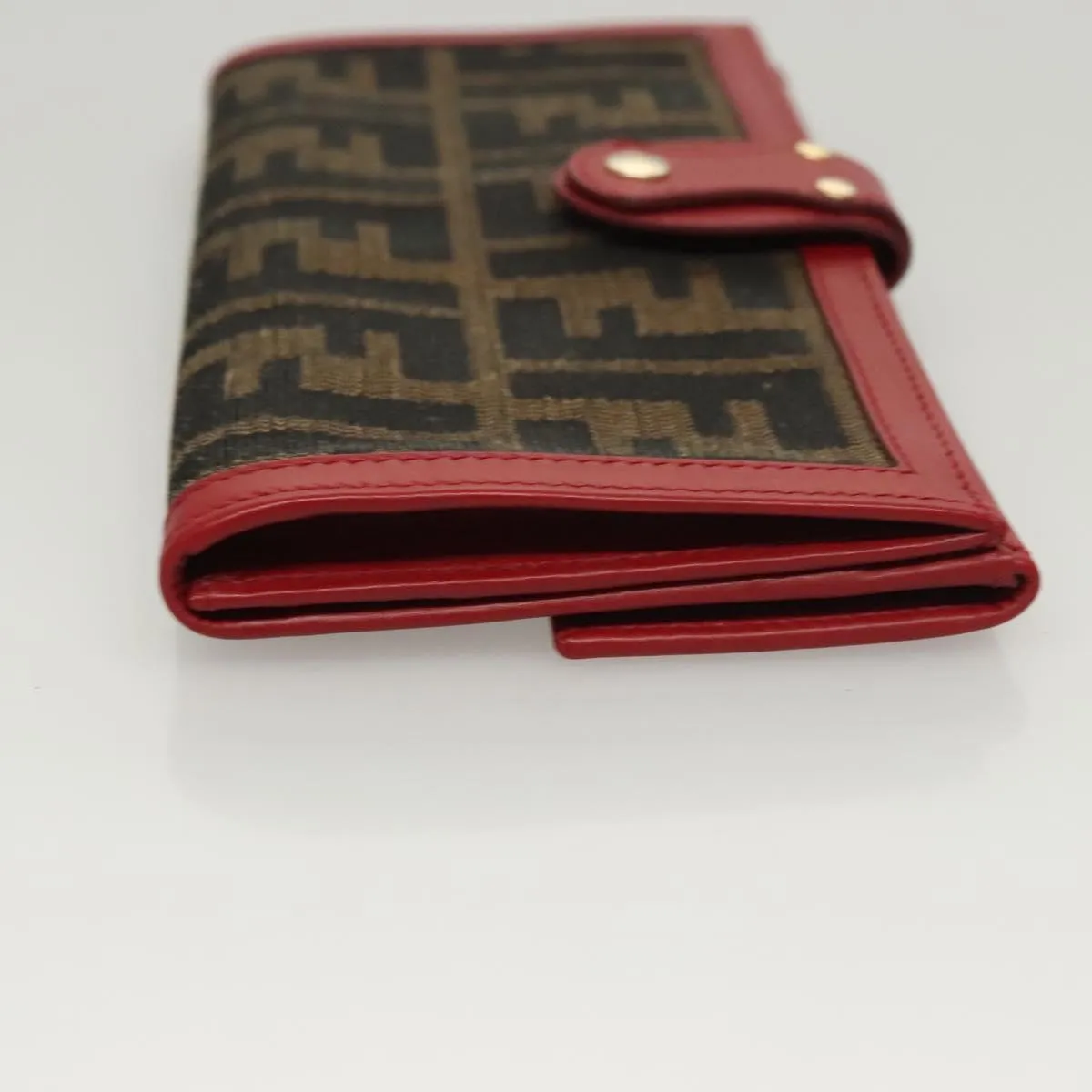 Fendi Zucchino Brown Canvas Accessories