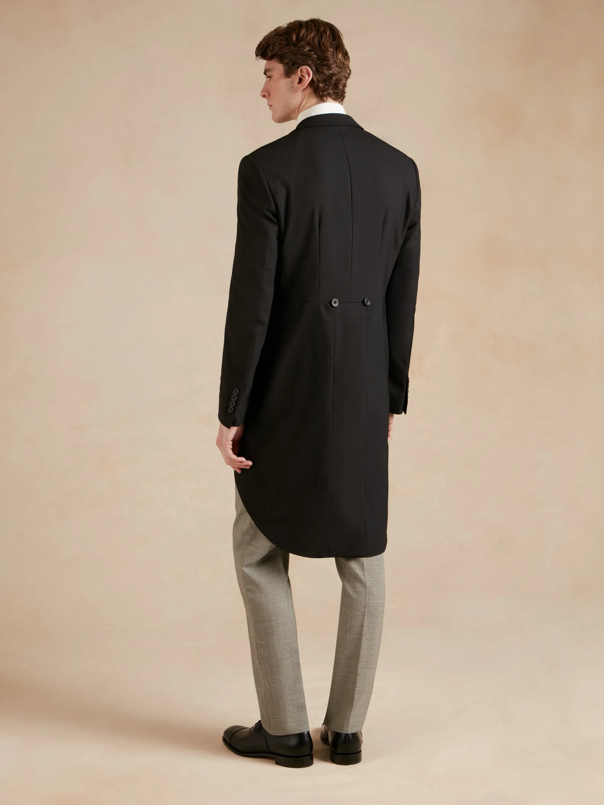 Fresco Morning Coat - Black