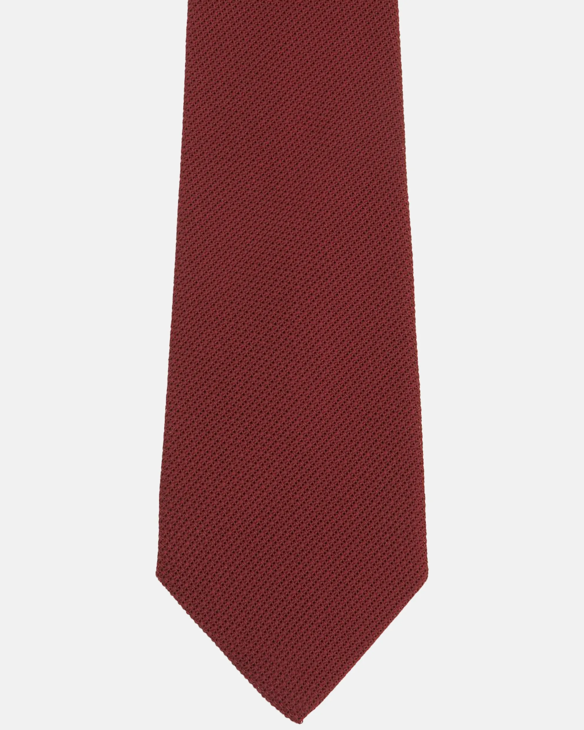GRENADINE TIE - BURGUNDY