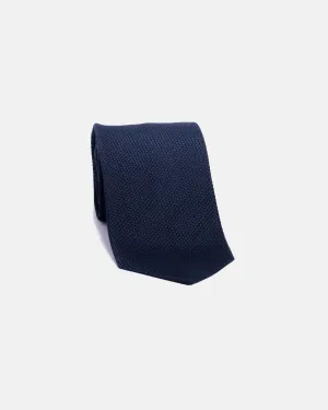 GRENADINE TIE - NAVY