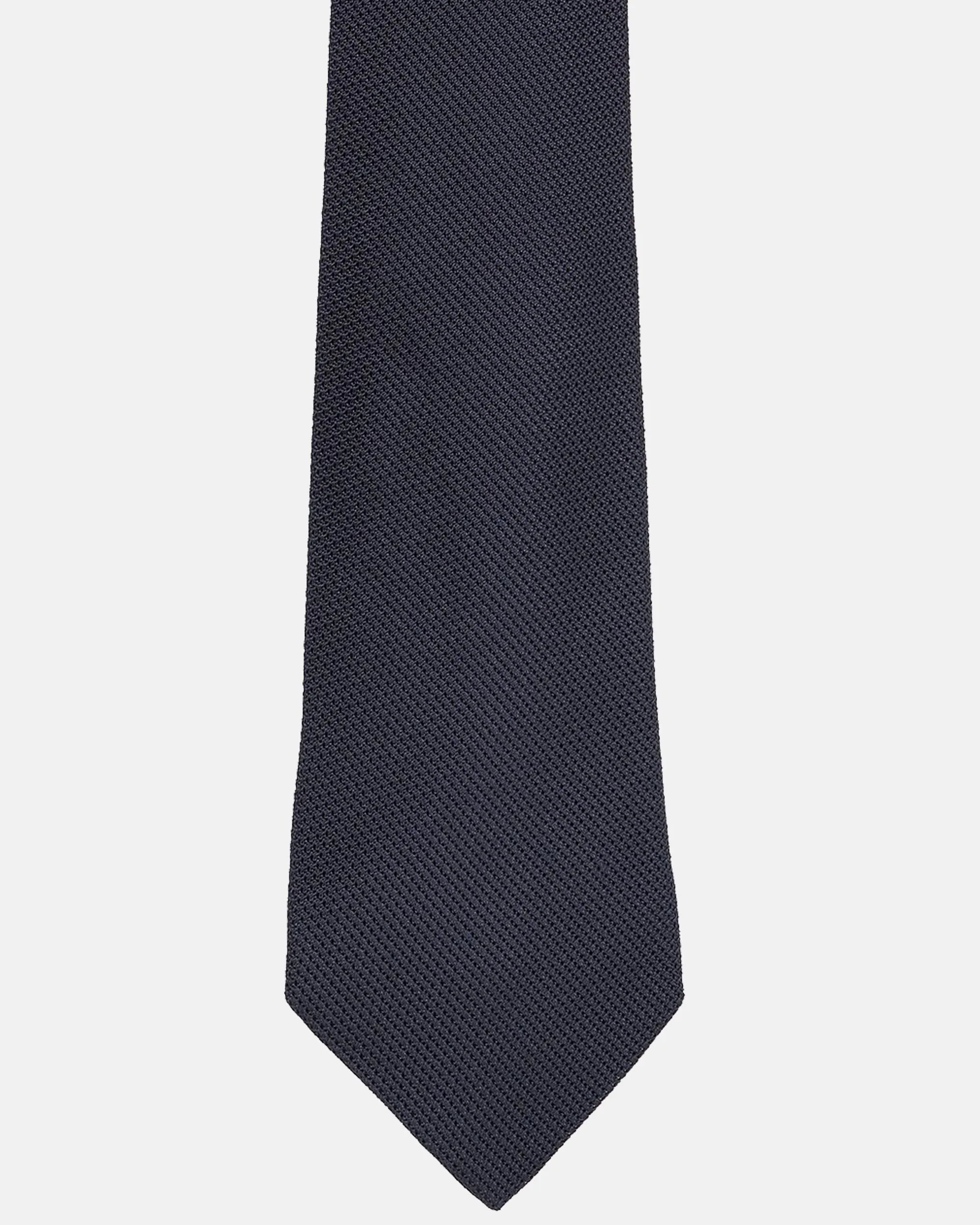 GRENADINE TIE - NAVY
