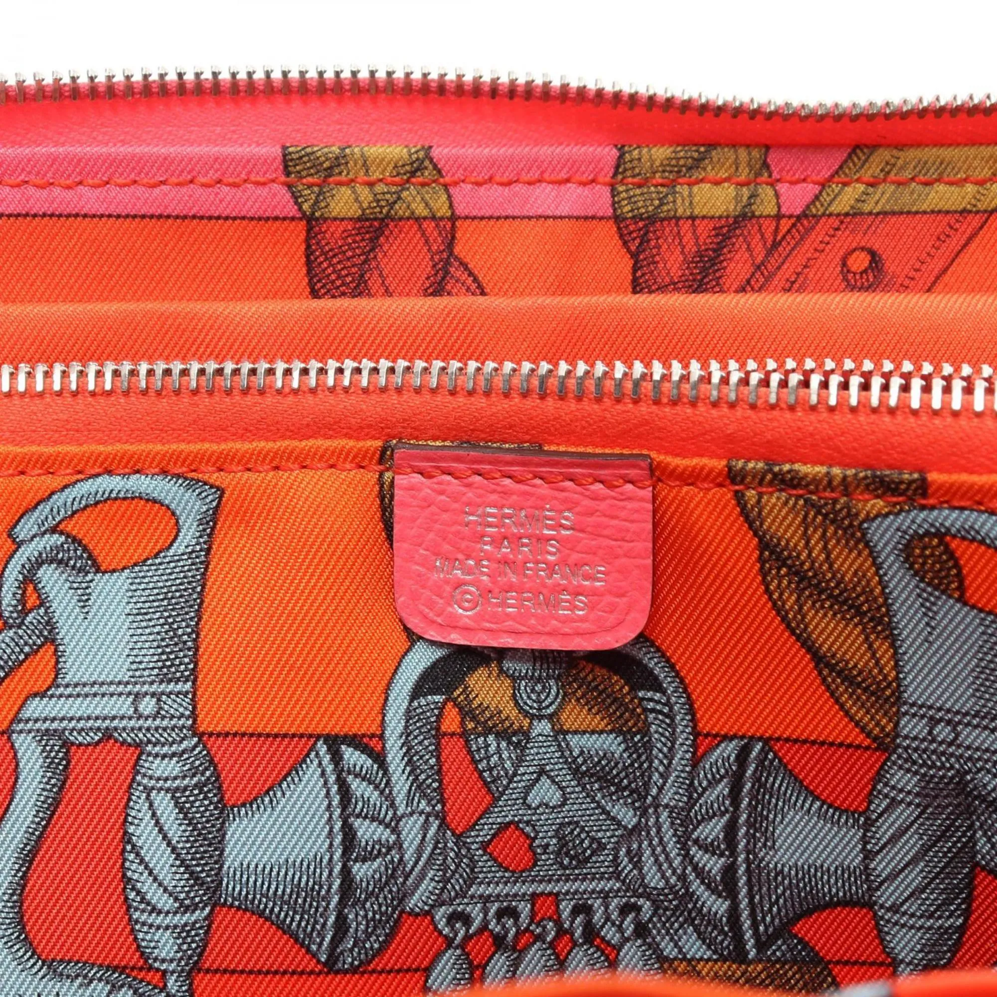 Herms Azap Pink Leather Accessories