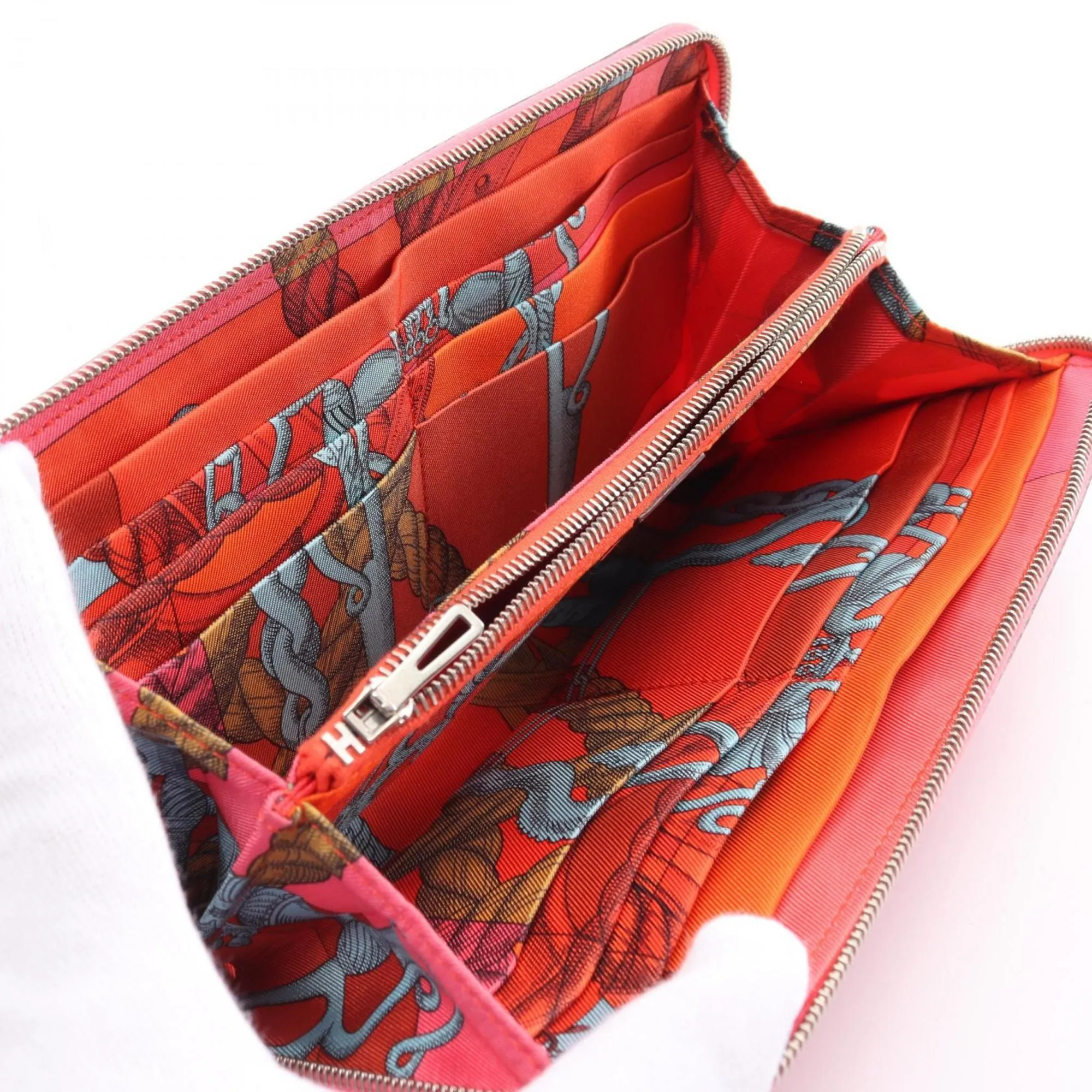 Herms Azap Pink Leather Accessories
