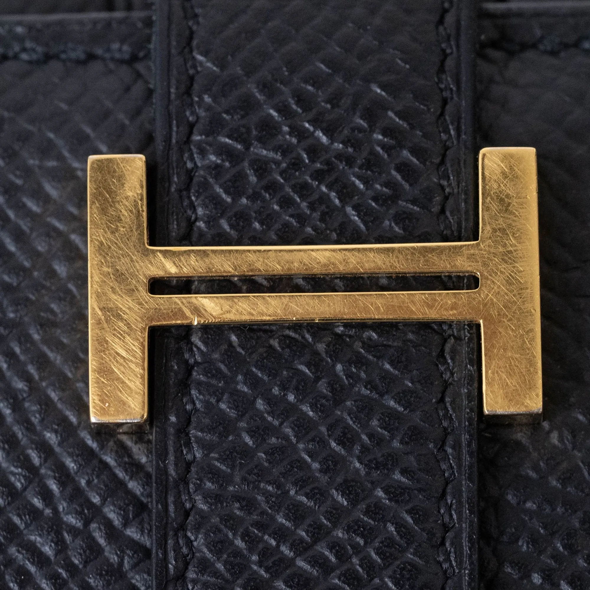 Herms Barn Black Leather Accessories