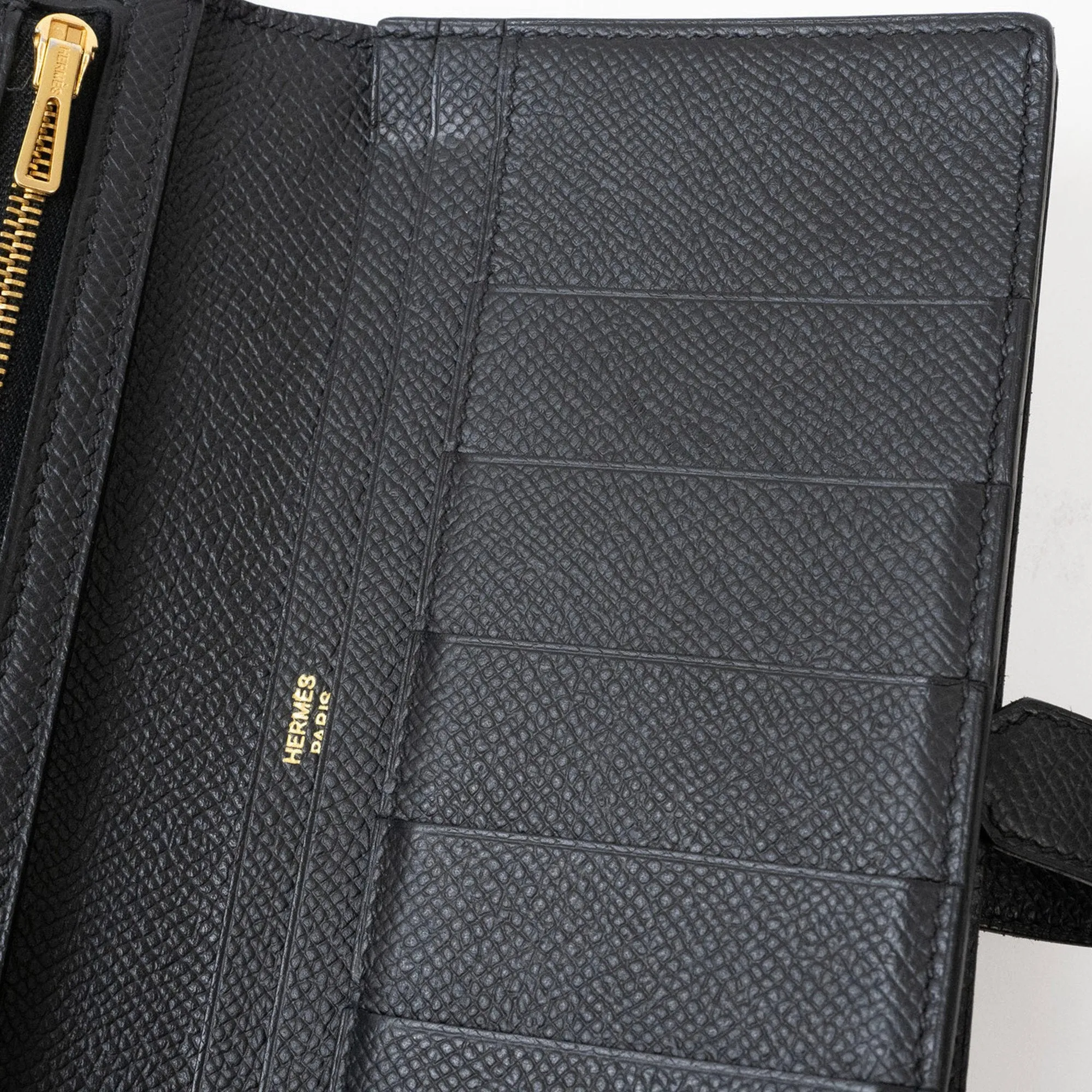 Herms Barn Black Leather Accessories