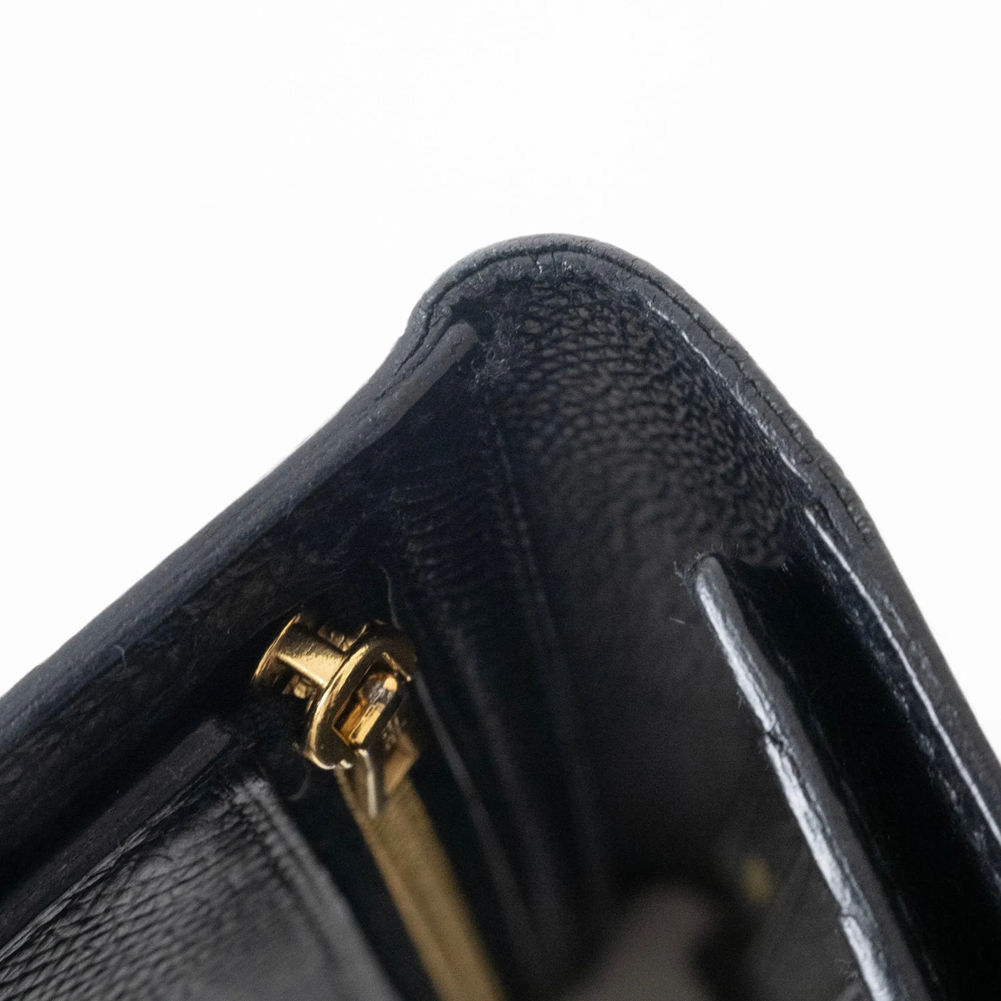 Herms Barn Black Leather Accessories