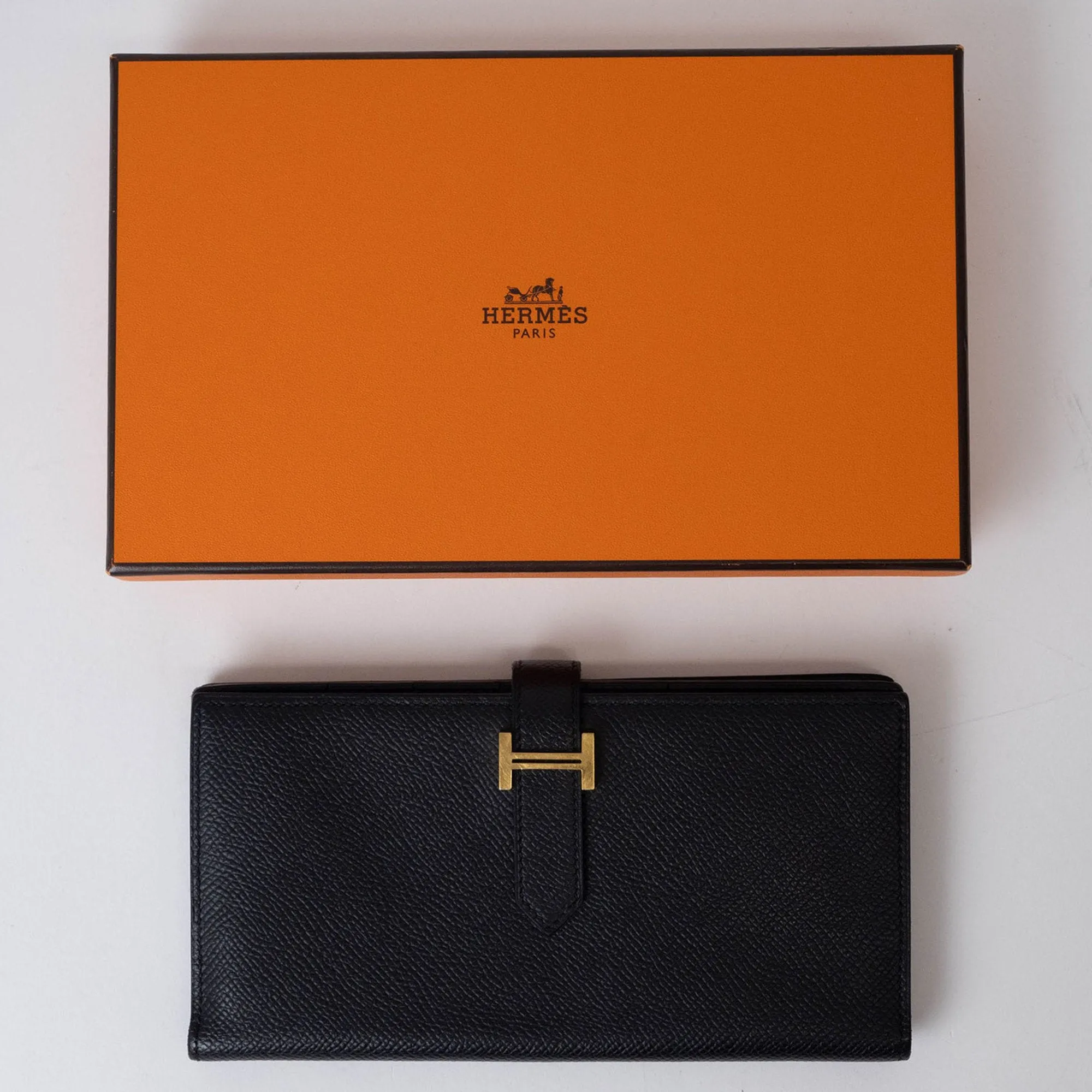 Herms Barn Black Leather Accessories