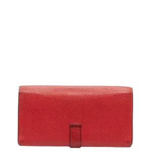 Herms Barn Red Leather Accessories