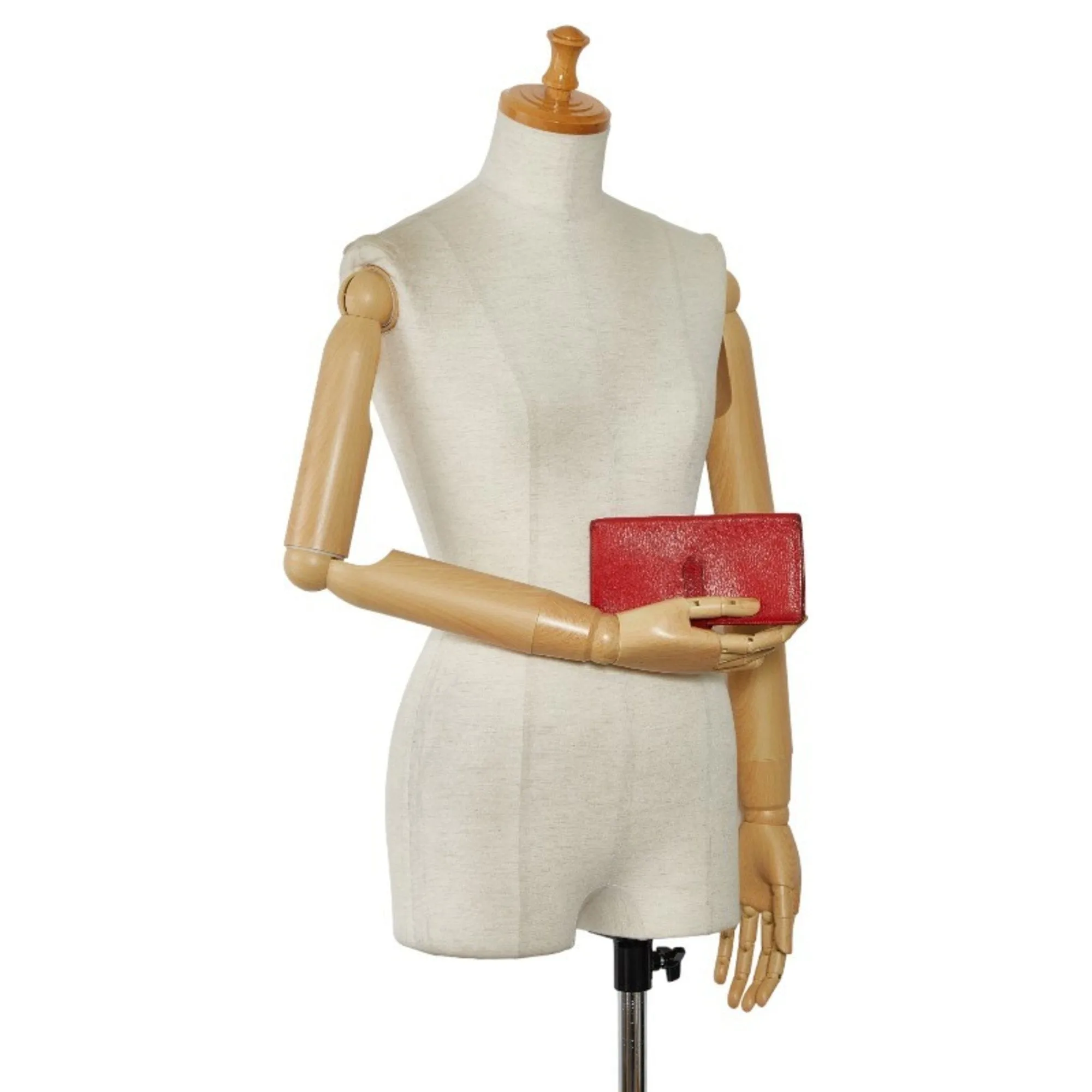 Herms Barn Red Leather Accessories