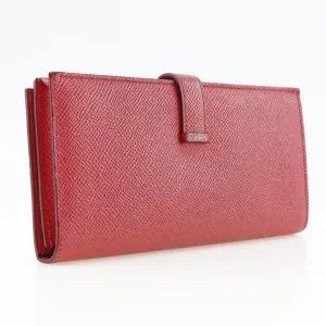 Herms Barn Red Leather Accessories